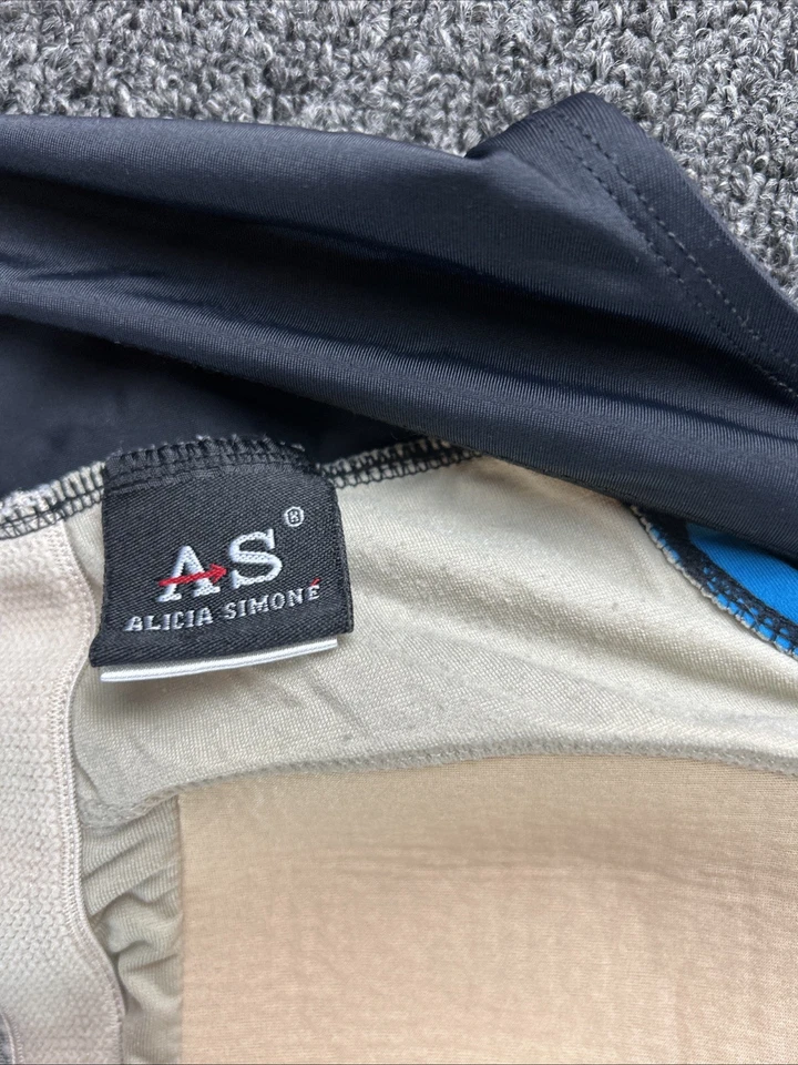 AS ALICIA SIMONE Woman’s One Piece Black Swimsuit Sz 14 - Image 4 of 4