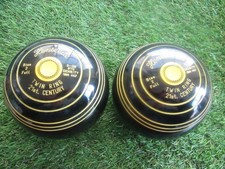 Great HENSELITE 21st Century Crown Green Bowls  2-8     2 Full Bias
