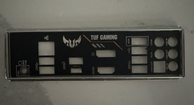 ASUS TUF GAMING B450 PLUS II  ATX Motherboard IO SHIELD BACK PLATE
