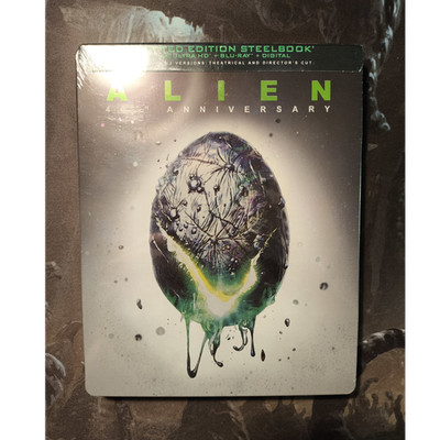 Alien 40th Anniversary BEST BUY Steelbook 4K Ultra HD Blu-ray NEW