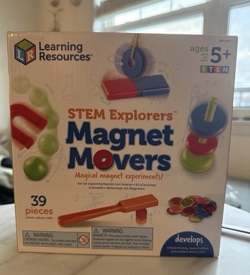 Learning Resources STEM Explorers Magnet Movers 39 Pieces Science Set