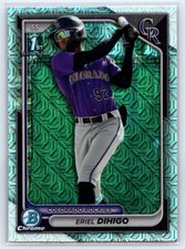 2024 Bowman Chrome Prospects Mojo Refractors #BCP-200 Eriel Dihigo - Rockies