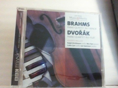BRAHMS '' Piano Quintet in F Minor '' DVORAK  '' Piano Quartet in E Flat '' Fleezani