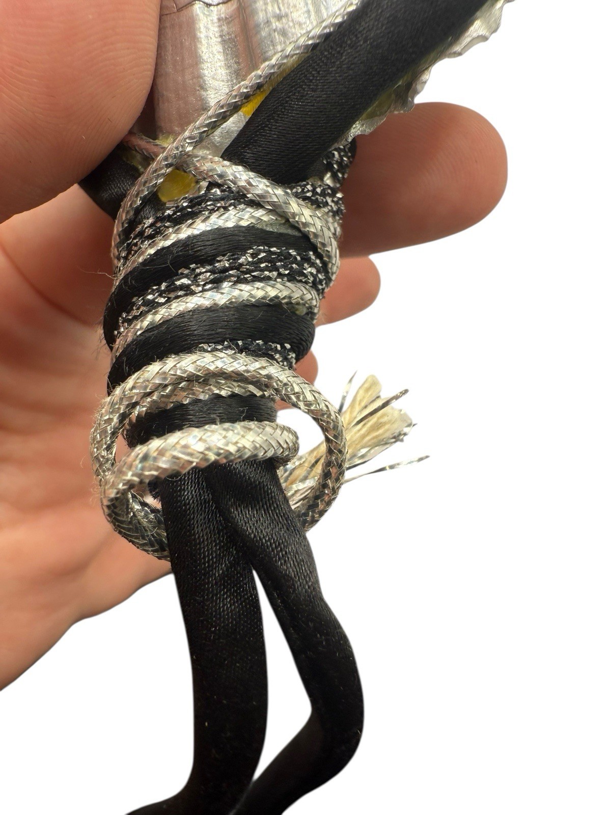 Vintage 1980’s Statement Seashell Shells Silver B… - image 11