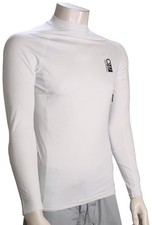 Rip Curl Search Performance LS Rash Guard - White - New