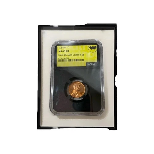 1958-D 1C Wheat NGC MS 65 RD