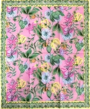 FREE SHIPPING 2 Decoupage Paper Napkins (Lilly Pulitzer Like Floral)