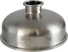 HFS(R) Tri Clamp 2" to 4" Hemispherical Bowl Reducers Sanitary Fittings SS304