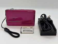 Fujifilm FinePix Z950EXR 16.0MP 5x Zoom Digital Camera Pink From Japan / Exc 