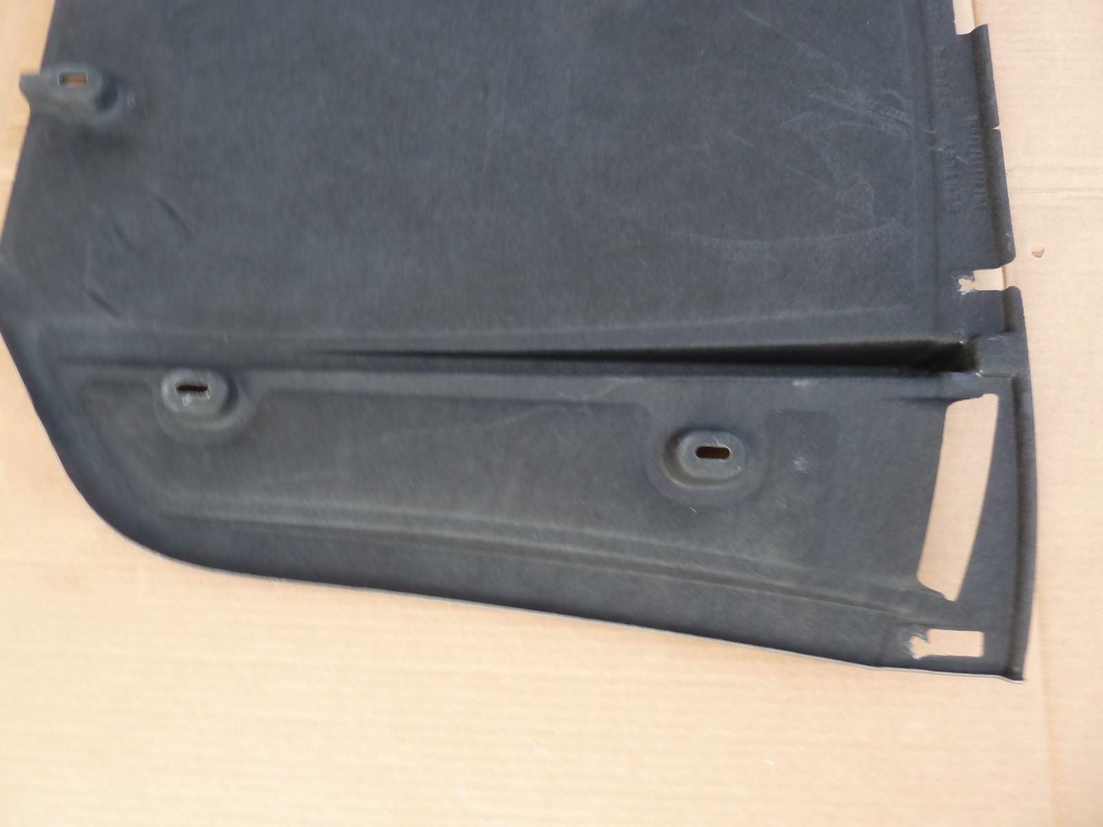 12-18 Bentley Continental GTC Convertible Rear Underbody Splash Shield Cover OEM
