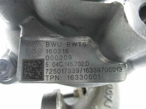 04C145702D Turbocompresseur pour SEAT IBIZA ventes exceptionnelles SC (6P5) FR 2016 5932859