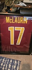 Washington Commanders Terry McLaurin Signed Authentic Jersey Framed Beckett COA