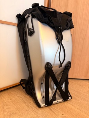 Boblbee Rucksack Backpack 25l Silber IBM Motorrad Hardshell BOBLBE-E gebr/TOP