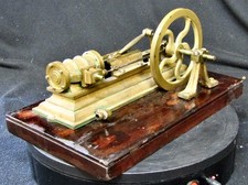 1920s Delvoe (?) Solid bronze Live Steam Engi...