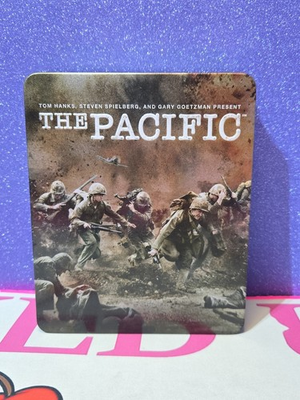 #ad The Pacific Limited Edition Steel Tin HBO WWII Series Blu ray 2010 $14.99