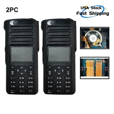 2PC Repair Front Housing Case For XPR7550e DGP8550e XPR Radio Mic LCD Mainboard