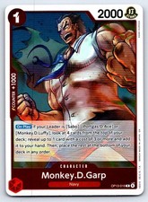Monkey.D.Garp OP13-016 Rare Carrying On His Will One Piece Foil