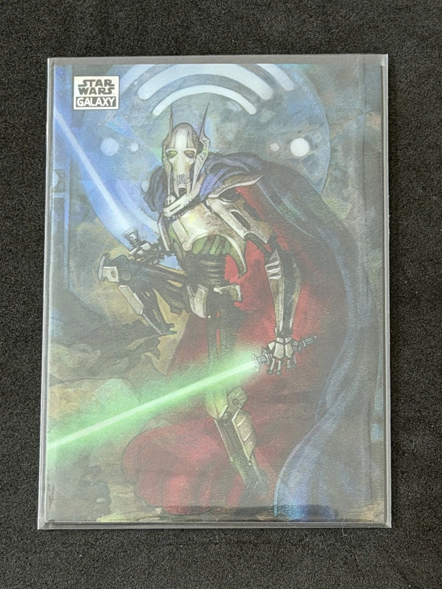 Topps General Grievous Star Wars Collectable Trading Cards for