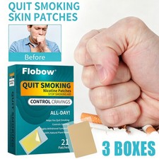 63x 21mg Quit Smoking Patch Step 1 Stop Smoking Aid Patches Nicotine Transdermal