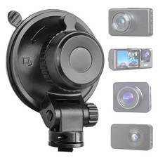 S503 Suction Cup Dash Cam Mount Holder 5th Gen with 3pcs 360 Rotating Joints ...