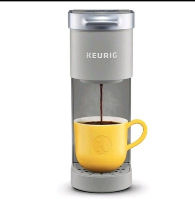 Keurig K-Mini Single Serve Coffee Maker, 6 to12oz w/Cord Storage - Studio Gray