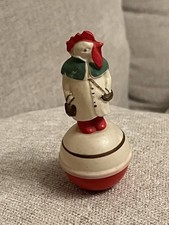 Rare Antique Celluloid Character 3.25 Chick Easter Roly Poly Toy Early 1900s