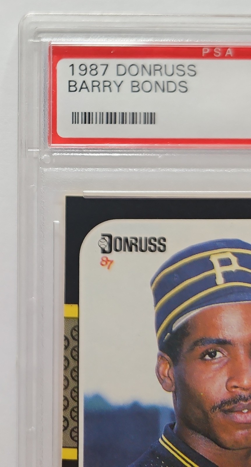 1987 DONRUSS RC #361 ROOKIE BARRY BONDS PITTSBURGH PIRATES PSA 8 NM - MINT 💰 view 2