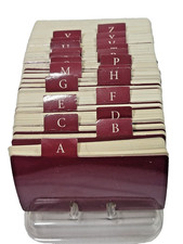 Longaberger Plastic Insert ,Address Card Holder