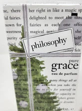 PHILOSOPHY PURE GRACE Eau de Parfum EDP Perfume 4 oz 120 ml Sealed  New