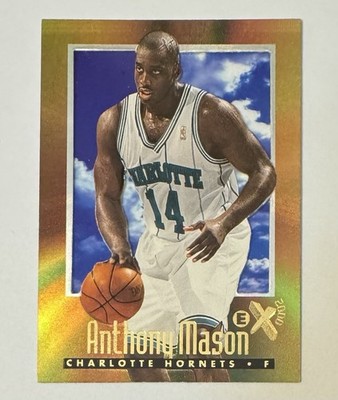 Anthony Mason 1996-97 Skybox EX-2000 #7 - Charlotte Hornets