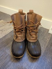 LL Bean Boots Maine Hunting Shoe Unlined Women Size 9M Made In USA