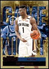 2020-21 Panini Contenders #19 Zion Williamson Game Night Ticket Red E1