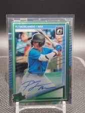 2025 Donruss Baseball PJ Morlando AUTO Optic Prospect Prizm Pandora /25 Marlins