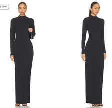 SKIMS Smooth layers Dress back zipper turtleneck NWT SIZE M 118msrp