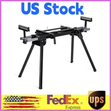 Miter Saw Stand,Universal Miter Saw Table,76-4/5''Adjustable Folding Saw,440 LBS