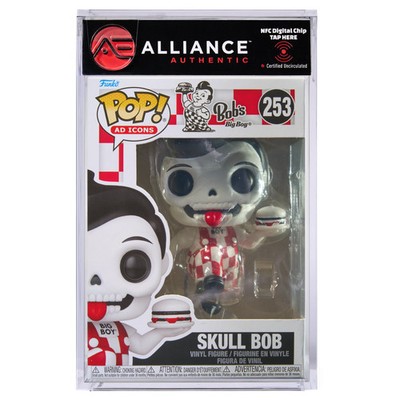 FUNKO POP! AD ICONS - BOB'S BIG BOY - SKULL BOB Encapsulated NFC-Secured