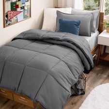 Bare Home Twin XL 5-Piece Bed-in-a-Bag, Comforter and Sheet Set