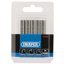 Draper 66088 Staples, 12mm (Pack of 1000) 0.0001 per staple