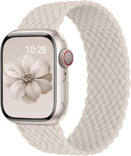 Braided Solo Loop for Apple Watch Band 40Mm 42Mm 41Mm 38Mm 44Mm 46Mm 45Mm Ultra/