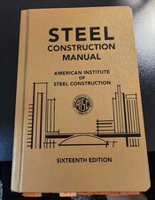 AISC Steel Construction Manual 16th Edition