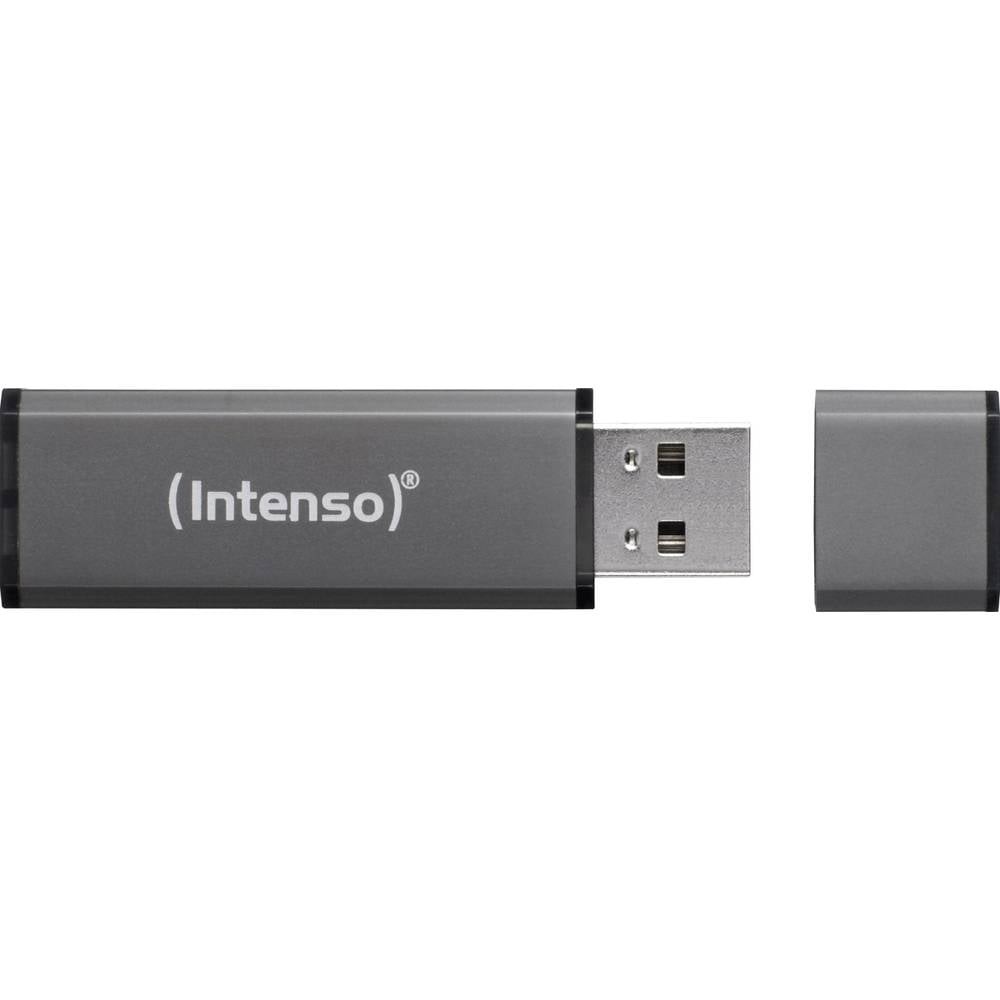 Clé USB Intenso 3521491 64 Go en aluminium noir pour PC - 2