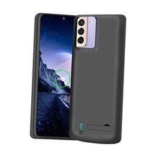 Battery Case for Samsung Galaxy S21 Plus 5G, 5000mAh Rechargeable Extended