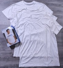 32 Degrees Cool Shirts Adult Large White 3-Pack Short Sleeve Crew Neck Mens