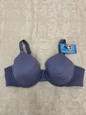 VANITY FAIR Women 40C Full Figure Underwire T-Shirt Bra New Style 76380 Violet