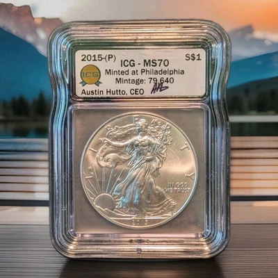 American Eagle MS 70 Graded 2015 Silver Bullion Coins for sale | eBay