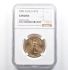 2002 American Gold Eagle 1/2 oz — photo from another recent sale