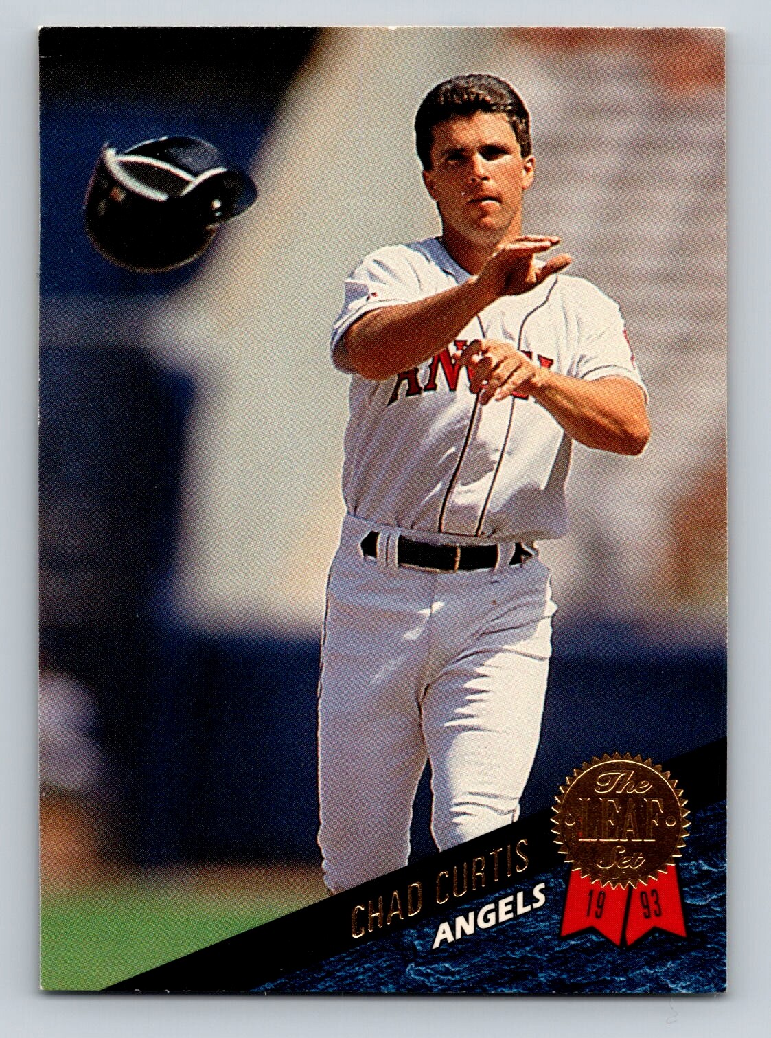 Chad Curtis 1993 Leaf #227 California Angels