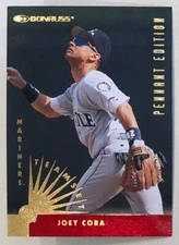 1997 Donruss Team Sets - Pennant Edition - Joey Cora - #142 - Mariners - NrMt+