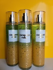  3 pcs CUCUMBER MELON Fine Fragrance mist 8fl oz NEW   Bath And Body Works