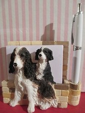 Springer Spaniel  Desk or magnet memo note holder   #42